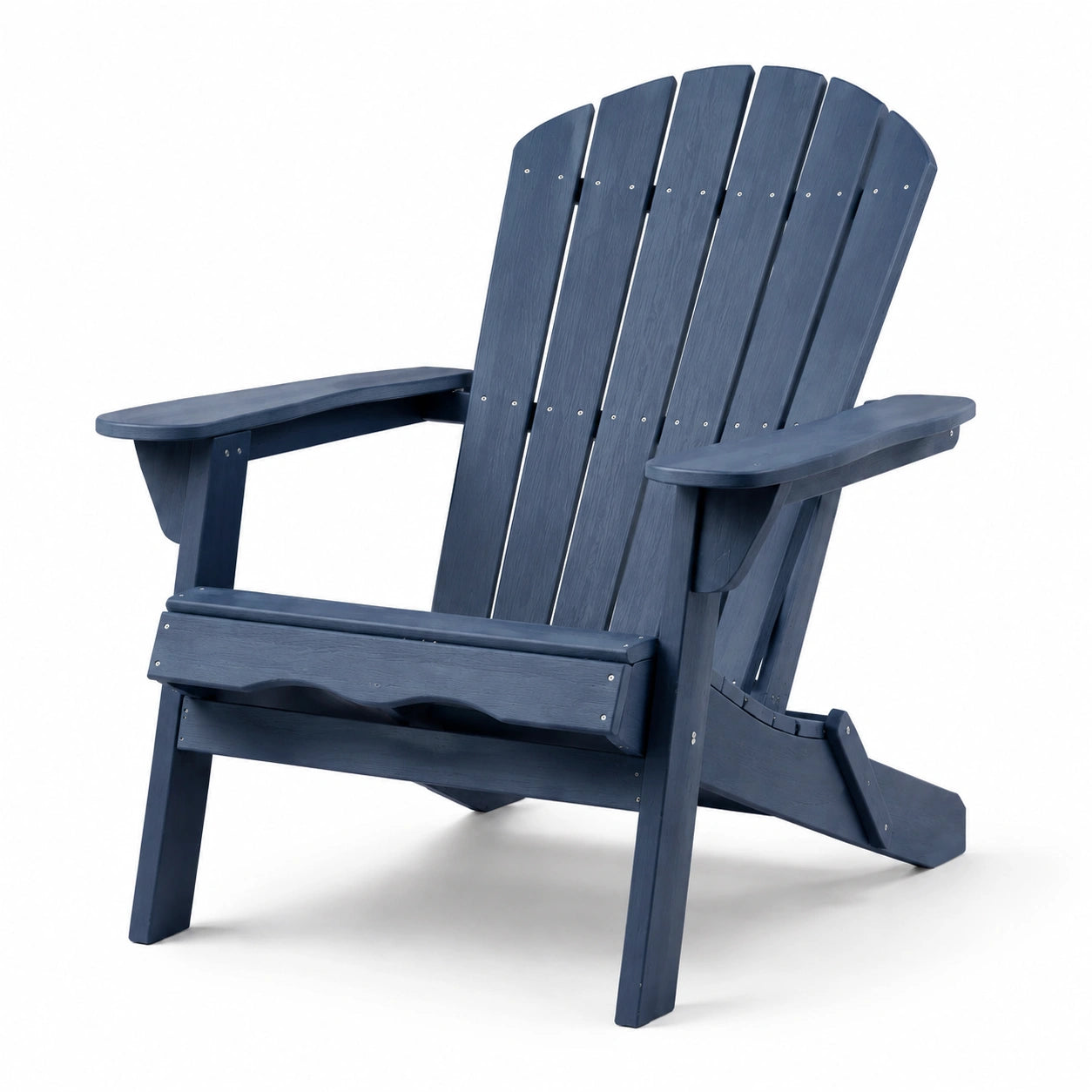 Silla Adirondack de Madera Azul