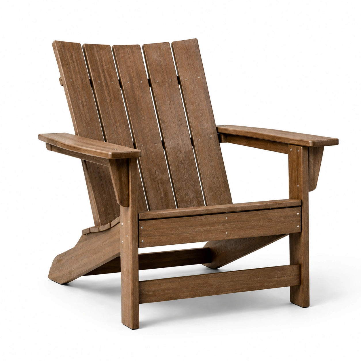 Silla Adirondack de Madera de Acacia Marrón
